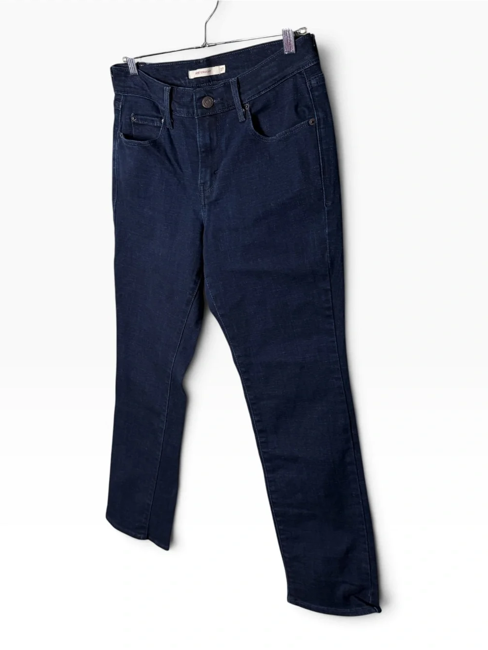 Levi's Dark Wash Size 27x30 505 Straight Jeans